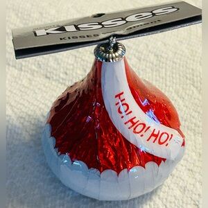 Hershey Chocolate Candy Kiss  Christmas Ornament Ruz